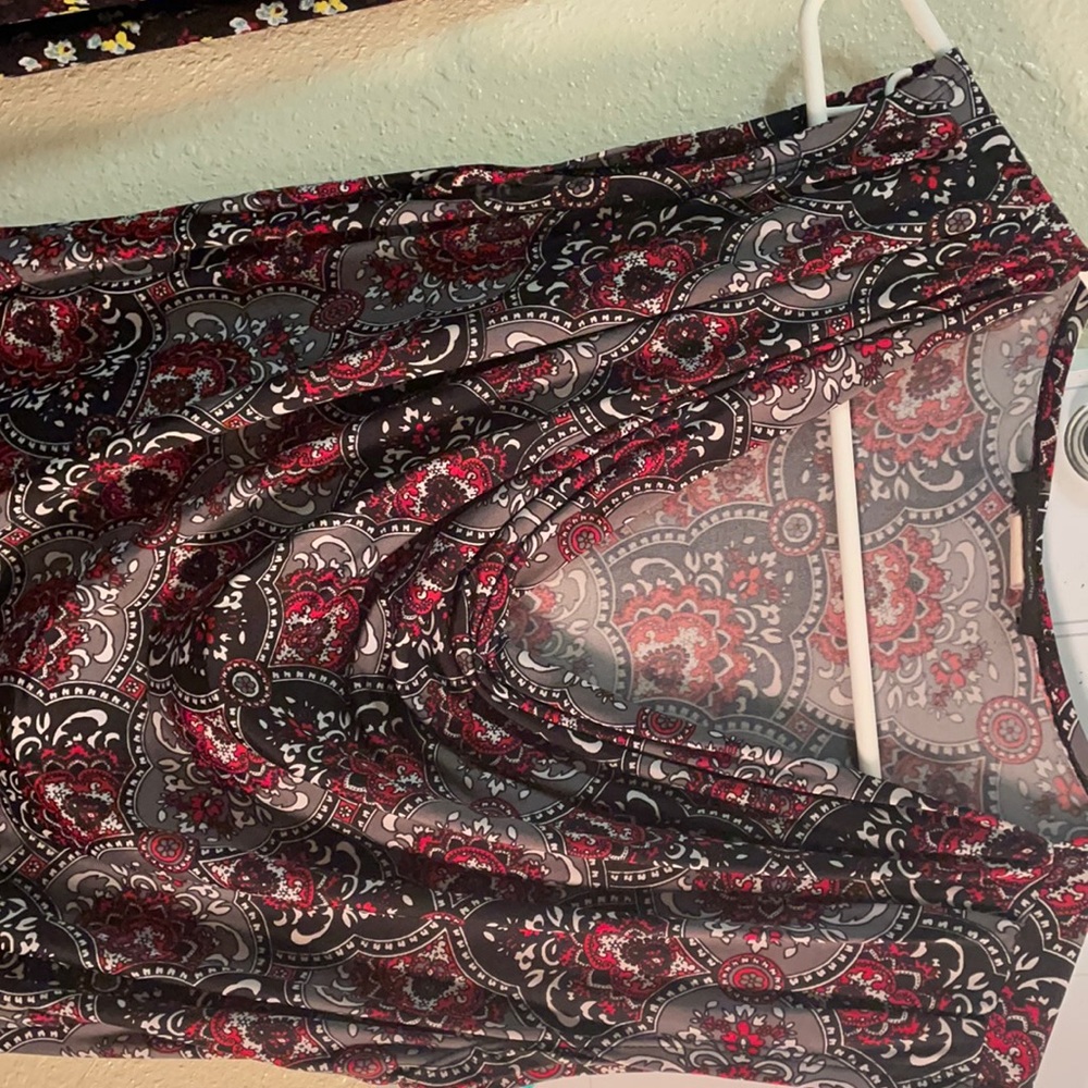This shirt is from Stein mart they closed down I used it but it well taken care
